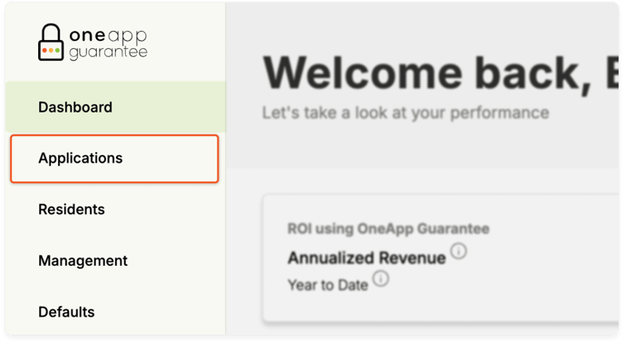 Applications Page