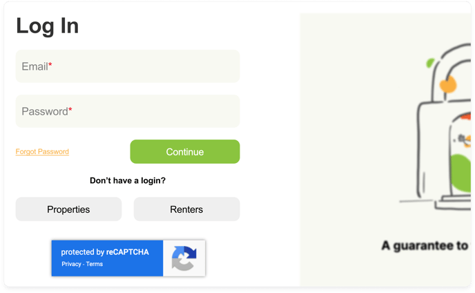 Login Screen